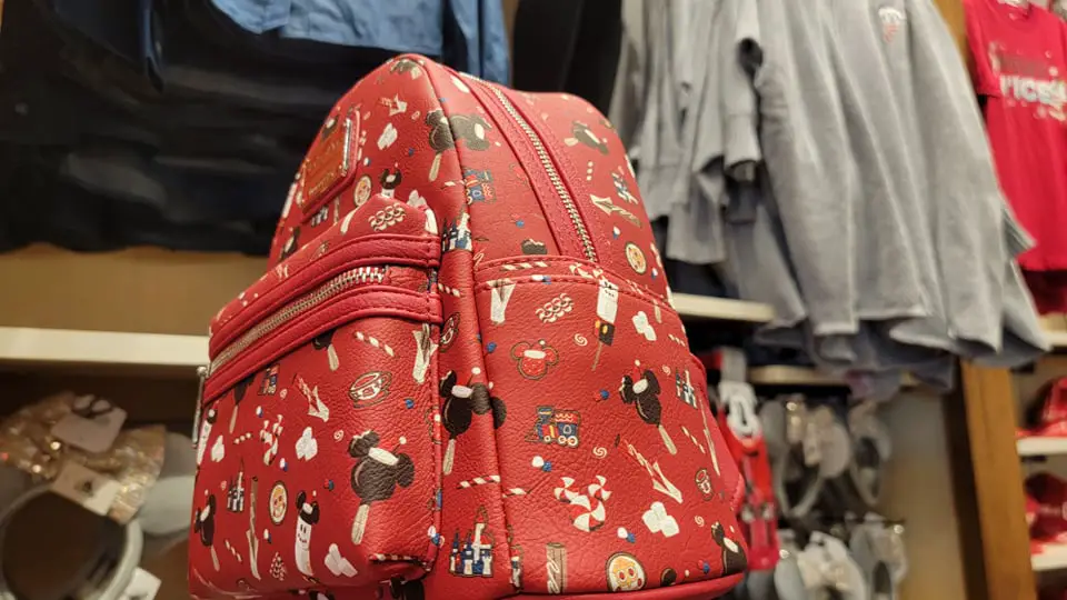 Disney Holiday Snacks Loungefly Bag now available at Walt Disney World