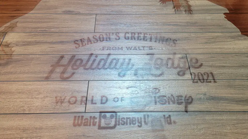 Holiday Decorations arrive at World of Disney Store in Disney Springs