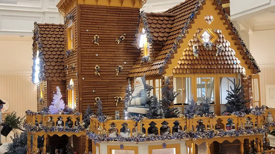 Construction is underway for Disney's Grand Floridian Resort Gingerbread House