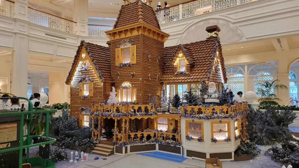 Construction is underway for Disney’s Grand Floridian Resort Gingerbread House