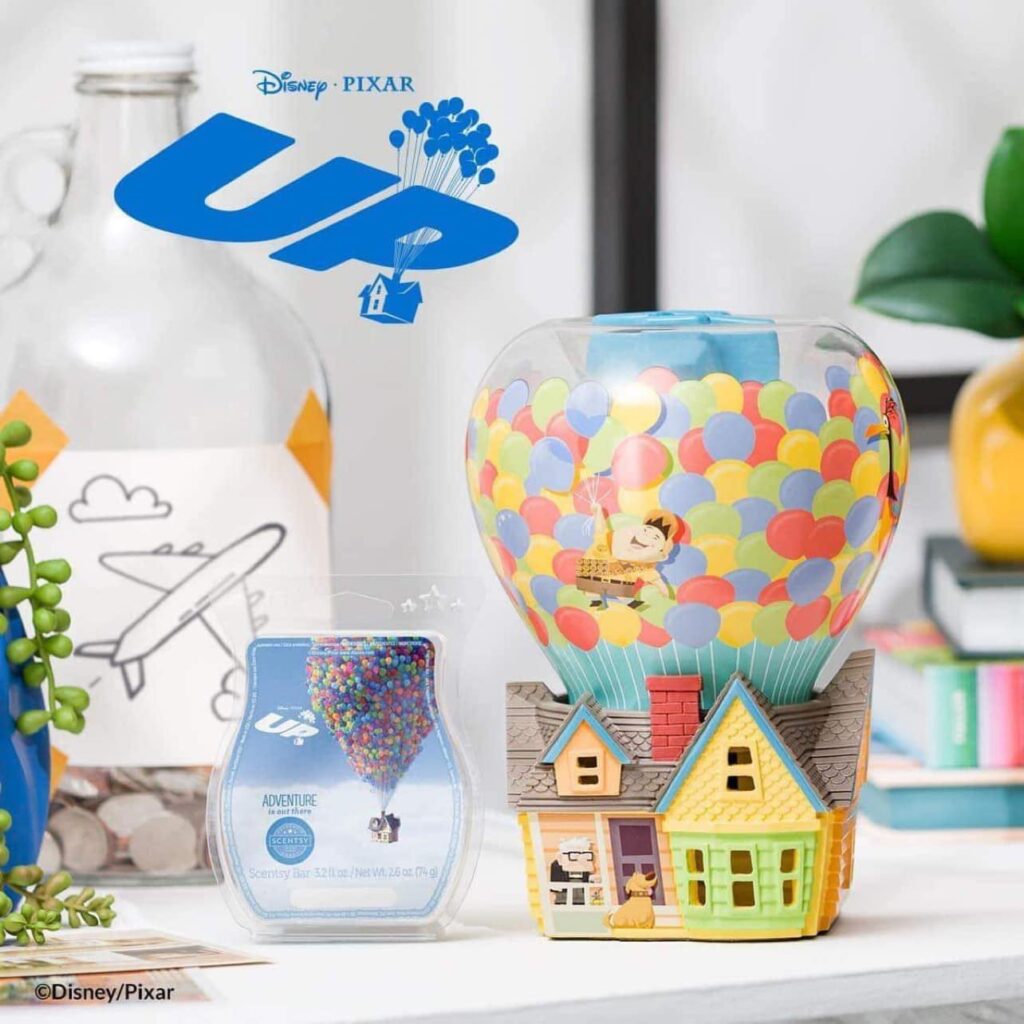 New Pixar's Up warmer and scent coming to Scentsy