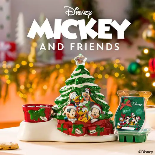 New Disney Christmas Scentsy Warmer And Scentsy Bar!