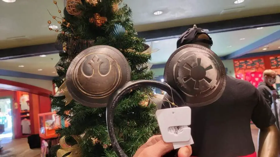 Galactic New Star Wars Mickey Ears Celebrate Both Sides of The Force