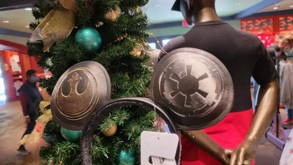 Galactic New Star Wars Mickey Ears Celebrate Both Sides of The Force