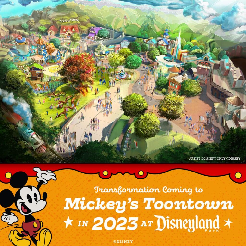 Mickey’s Toontown in Disneyland to be Reimagined with New Experiences in 2023