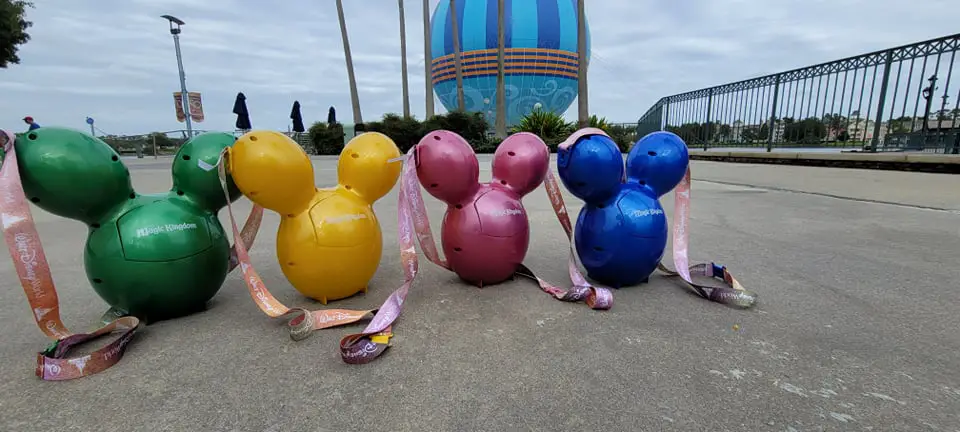 Mickey Balloon Popcorn Buckets