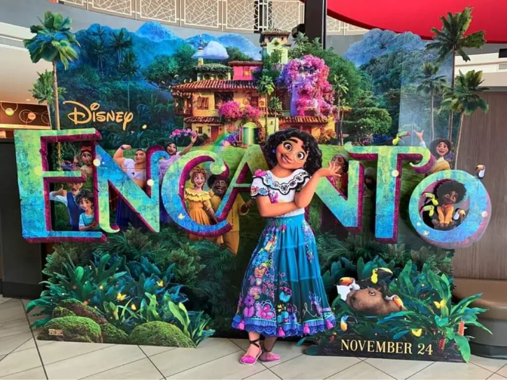 New Encanto Photo Wall in Disney's Animal Kingdom