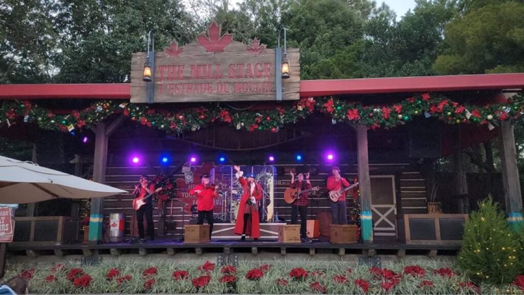 Canadian Holiday Voyageurs Now Performing At 2021 Epcot Festival of the Holidays