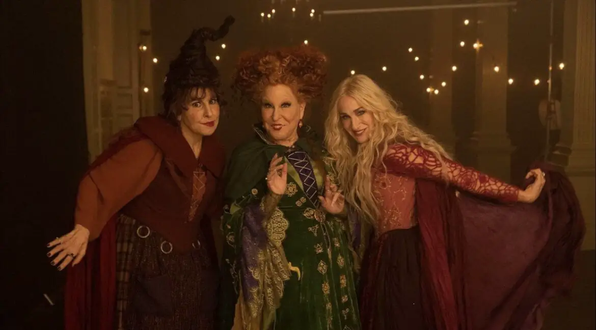 Get a behind the scenes look at the filming of Hocus Pocus 2
