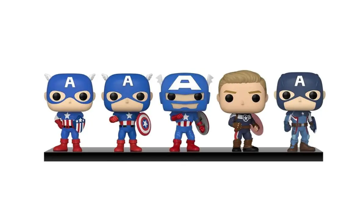 Amazon Exclusive Marvel: Year of The Shield Funko Pop is out now!