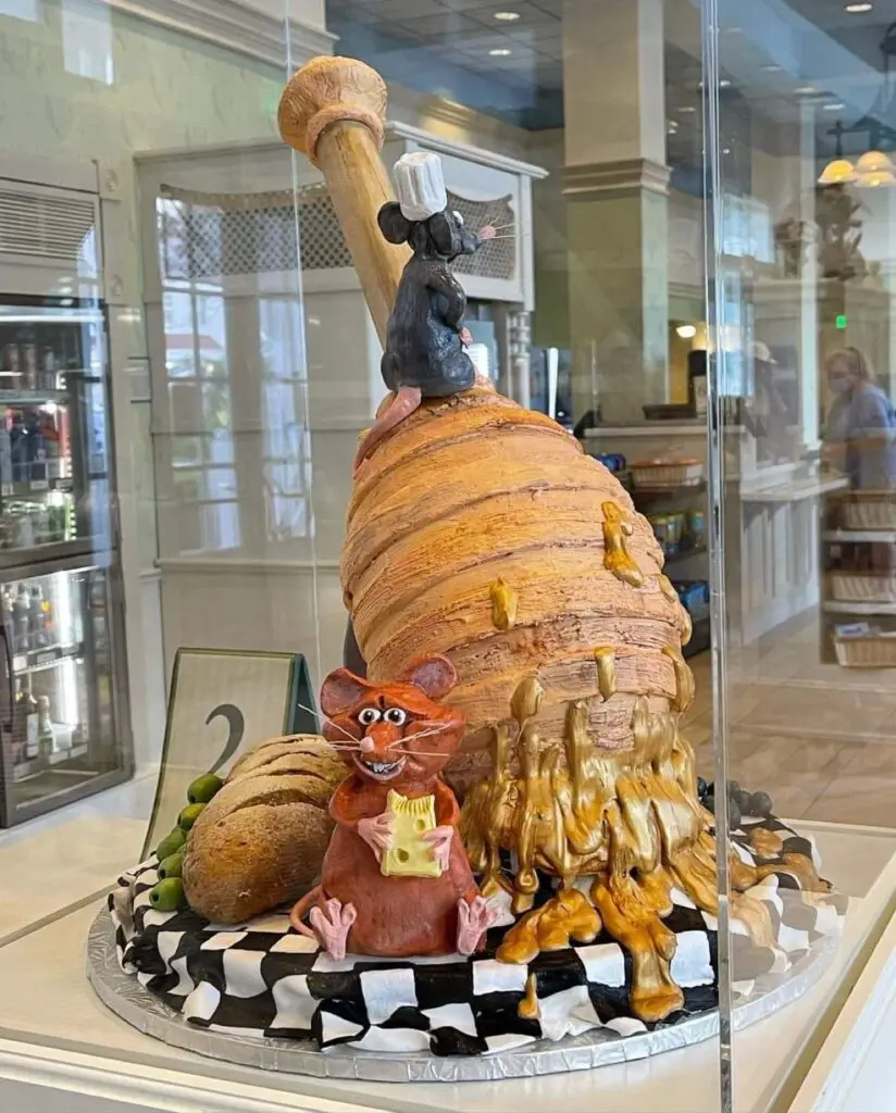 Stunning Chocolate Remy Sculpture at Disney's Grand Floridian Resort