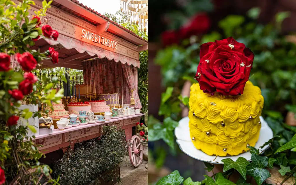 Disney Celebrates Beauty and the Beast 30th Anniversary at the Grounds Cafe