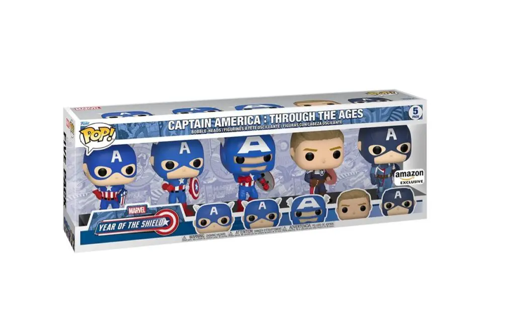 Amazon Exclusive Marvel: Year of The Shield Funko Pop is out now!