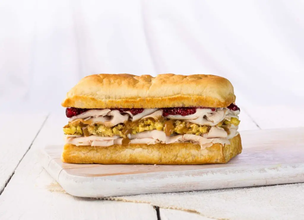 Don't wait for Thanksgiving have a Holiday Turkey Sandwich anytime at Disney Springs