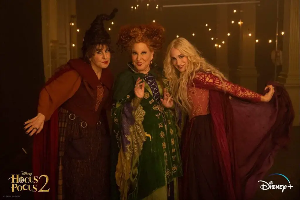 Get a behind the scenes look at the filming of Hocus Pocus 2