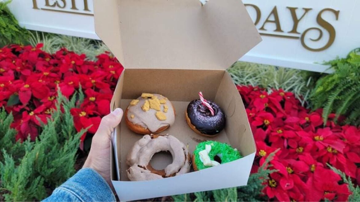 New Seasonal Donuts at the Donut Box at Epcot’s Festival of the Holidays