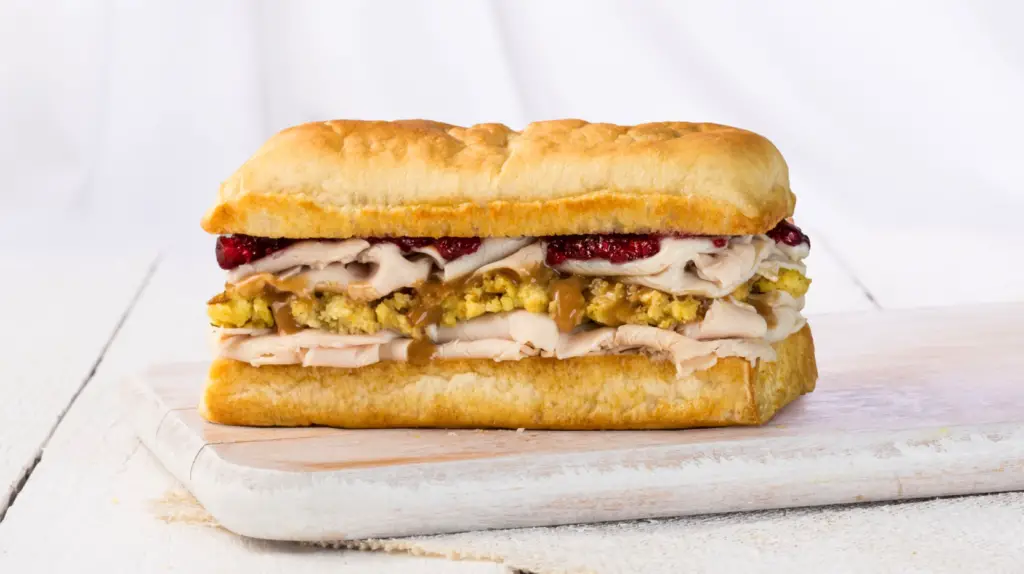 Don't wait for Thanksgiving have a Holiday Turkey Sandwich anytime at Disney Springs