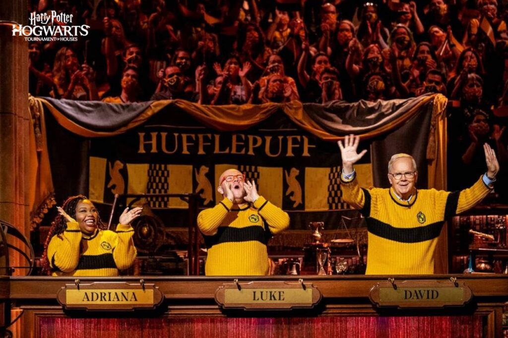 Helen Mirren hosts Harry Potter: Hogwarts Tournament of Houses