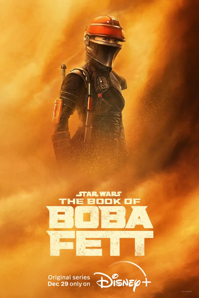 New Character Posters and TV Spot for Book of Boba Fett coming to Disney+