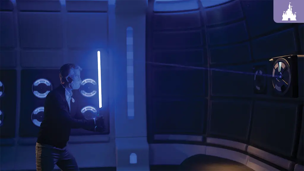 First look at Lightsaber training onboard Star Wars: Galactic Starcruiser