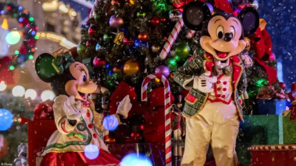 Mickey’s Once Upon a Christmastime Parade Daytime performances begin on December 22nd