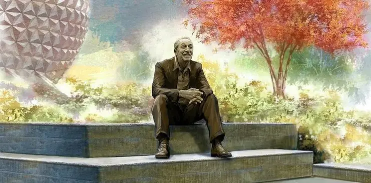 New Statue of Walt Disney coming to Epcot