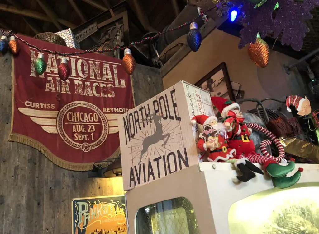 Look inside the Jock Lindsey’s Holiday Hangar Bar