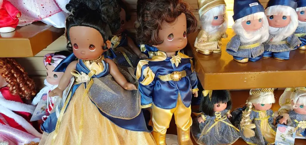Disney World 50th Anniversary Precious Moments Dolls