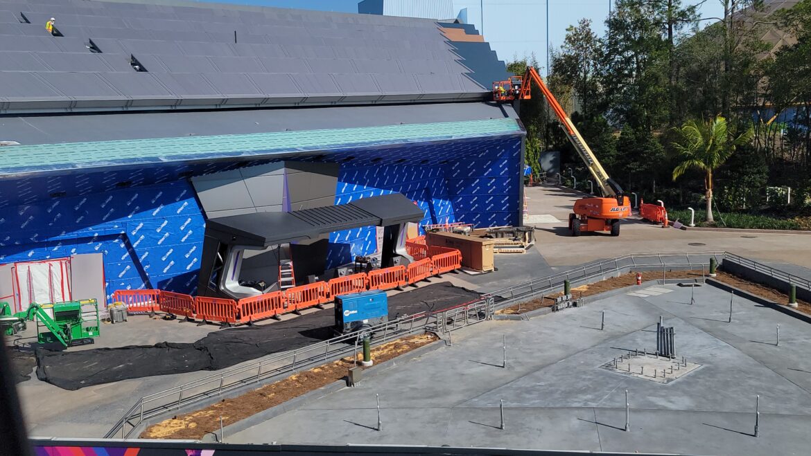 Guardians of the Galaxy Cosmic Rewind Construction update