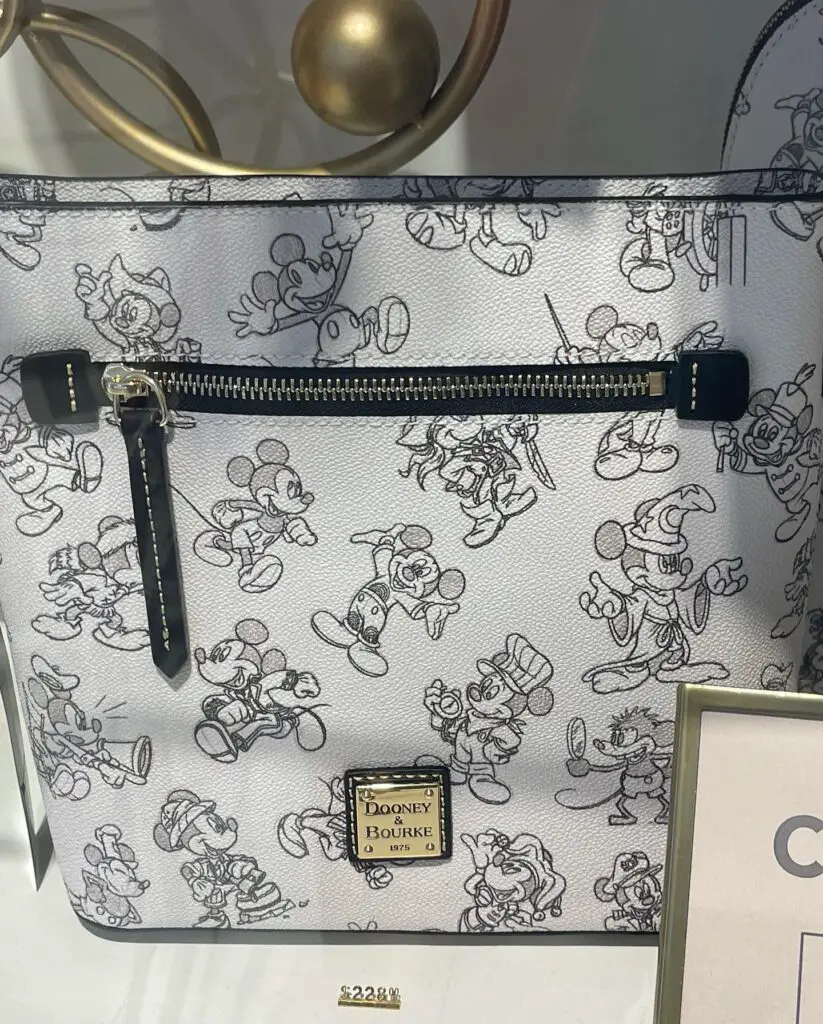 New Mickey Mouse Sketch Dooney And Bourke Collection