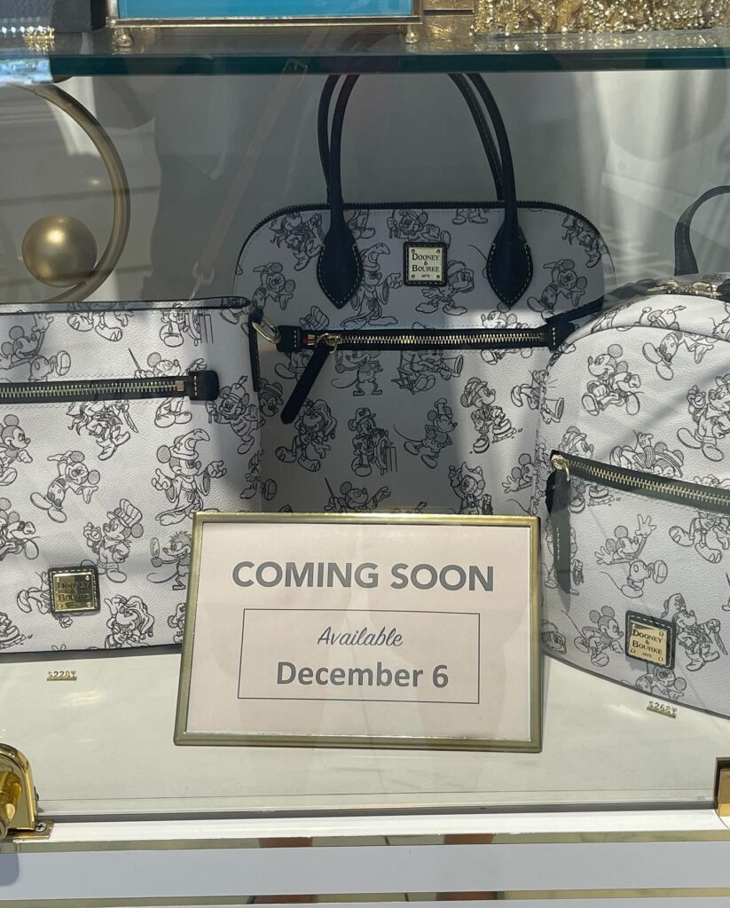 New Mickey Mouse Sketch Dooney And Bourke Collection | Chip and Company