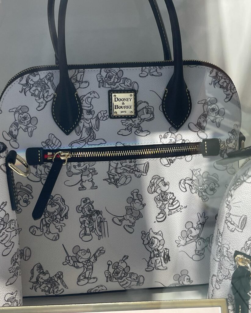 New Mickey Mouse Sketch Dooney And Bourke Collection