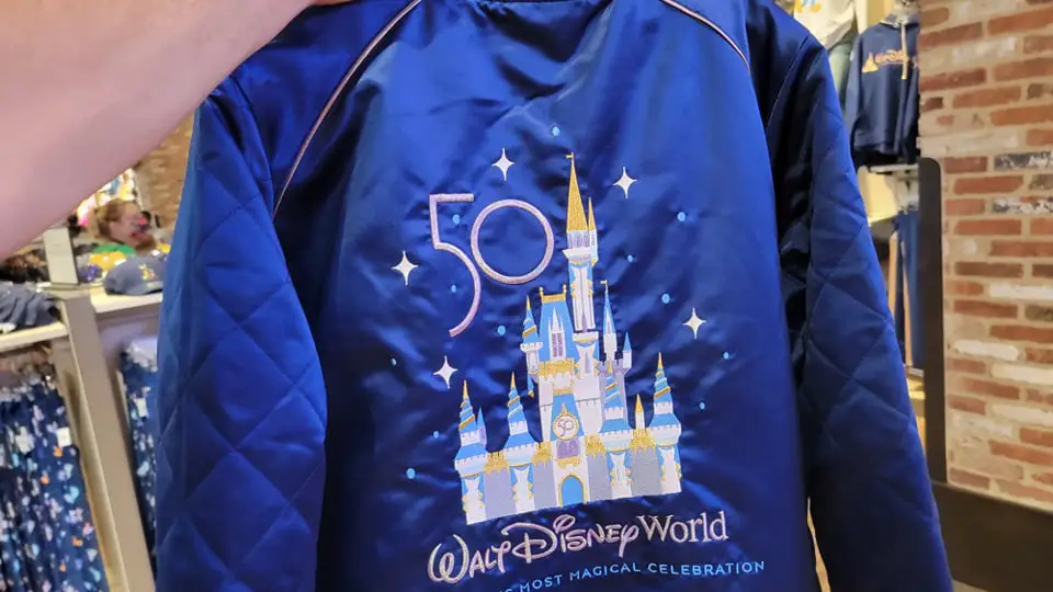 Stay Warm With The Walt Disney World 50th Anniversary Jacket