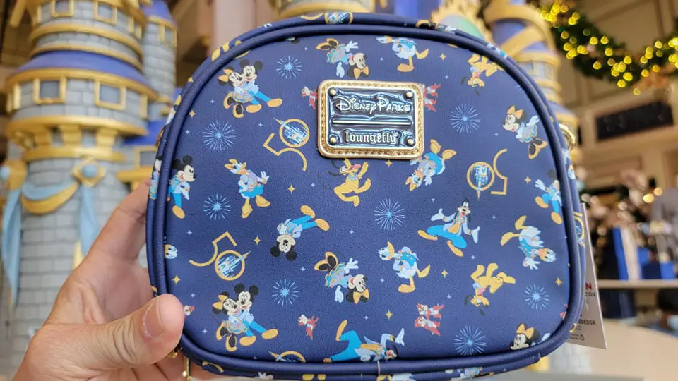 New Disney 50th Anniversary Pin Bag By Loungefly