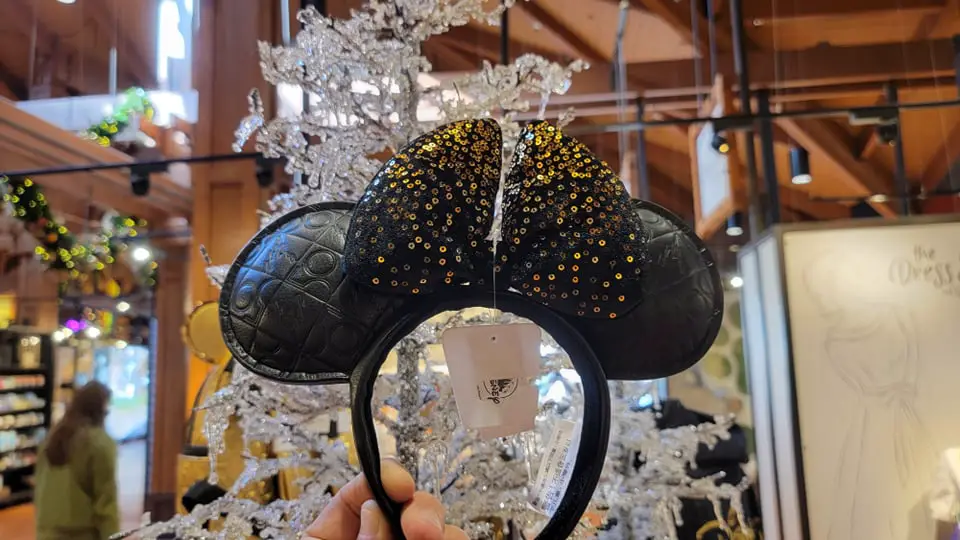 Stunning Gold And Black Luxe Minnie Ears