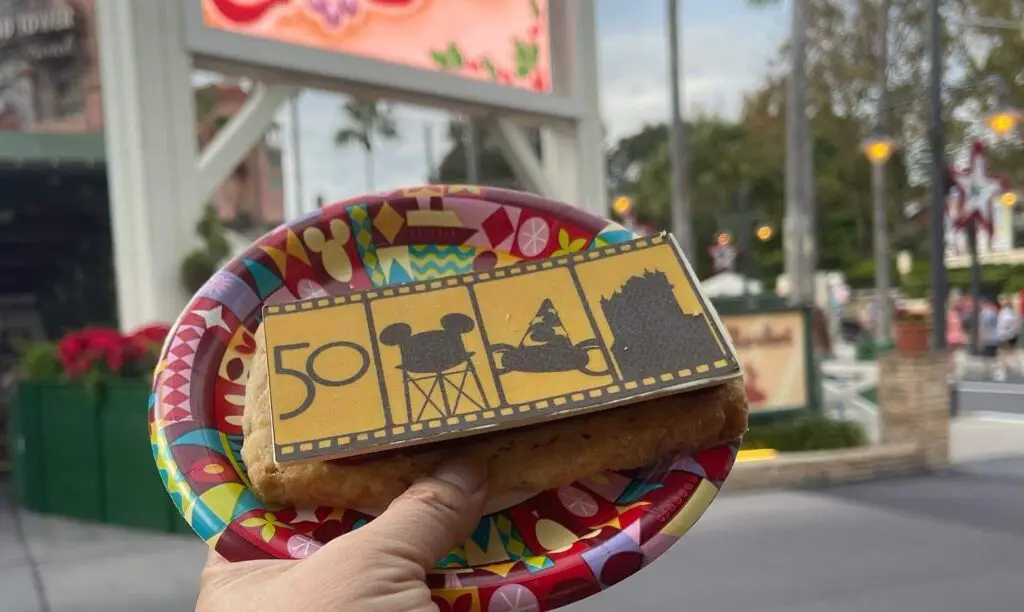 Jam out with a New 50th Anniversary Cookie available at Hollywood Studios