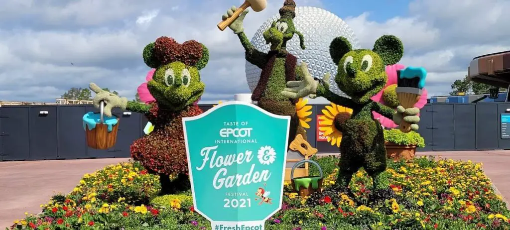 2022 Epcot International Flower & Garden Festival Returns this March