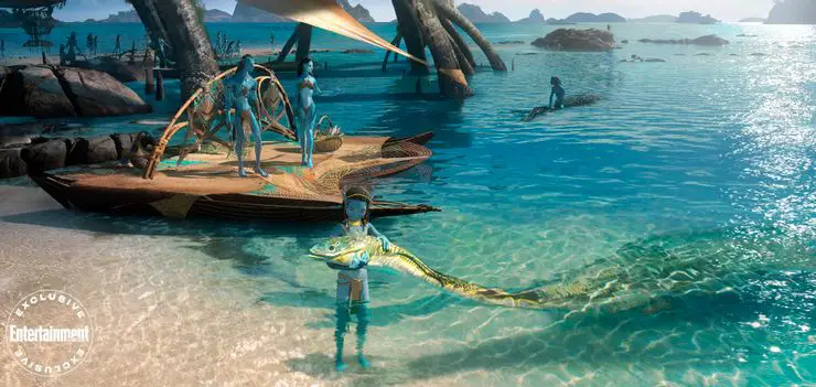 New Images from the Set of ‘Avatar 2’ Feature New Beach and Underwater Filming
