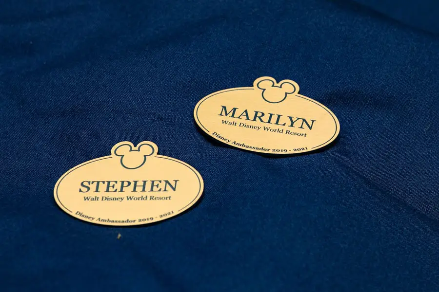 New Alumni Name Tag for Disney Ambassadors