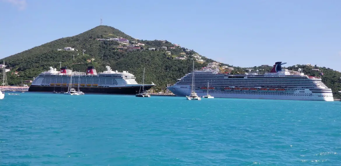 Guests unable to disembark the Disney Fantasy in St. Thomas due to COVID cases
