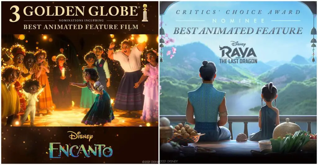 Full List of Golden Globe and Critics' Choice Award Nominations for Disney, Pixar, Marvel Studios, Hulu, and More