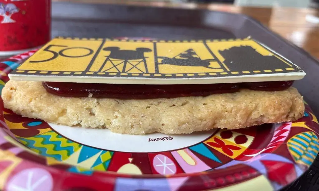 Jam out with a New 50th Anniversary Cookie available at Hollywood Studios
