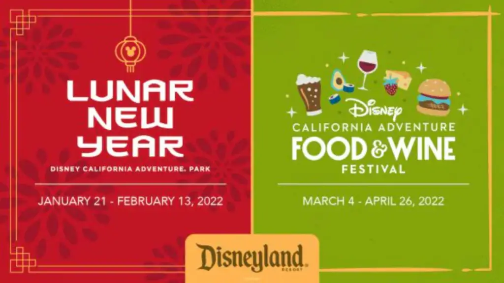 Lunar New Year and Disney California Adventure Food & Wine Festival return to Disneyland Resort in 2022