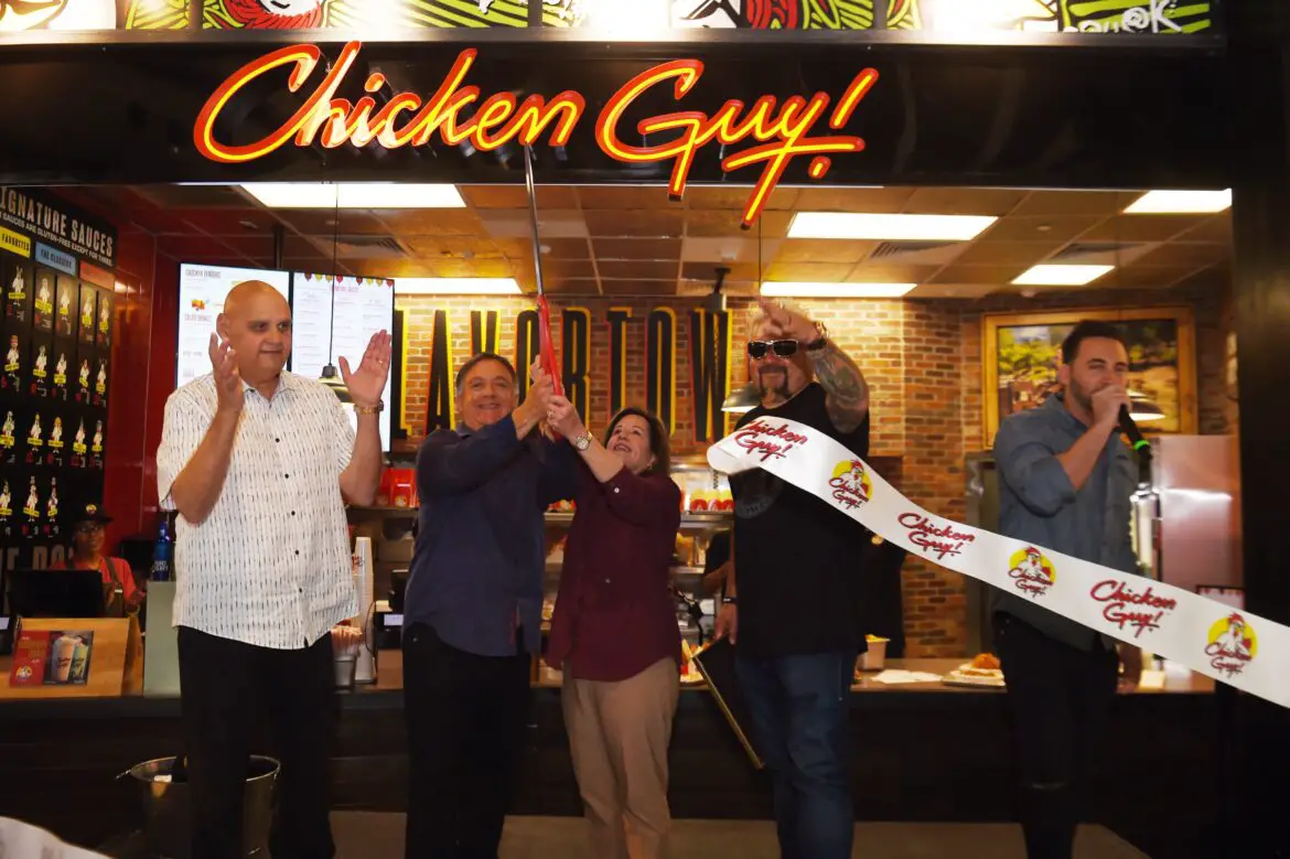 Guy Fieri And Robert Earl’s Chicken Guy! opens in Winter Park Florida
