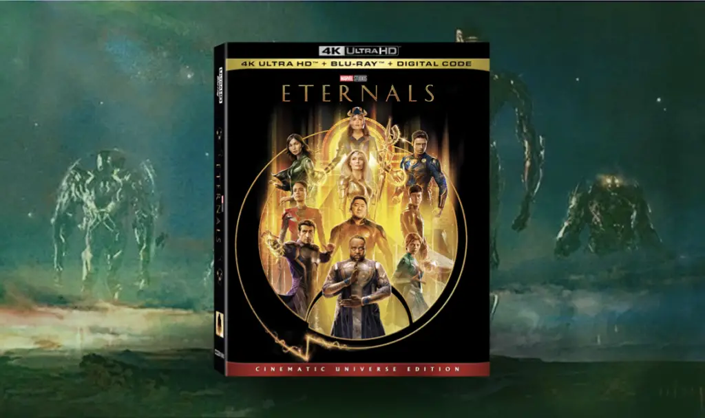 Marvel Studios 'Eternals' is Coming to Digital, DVD, 4K Ultra HD, and Blu-ray in Early 2022
