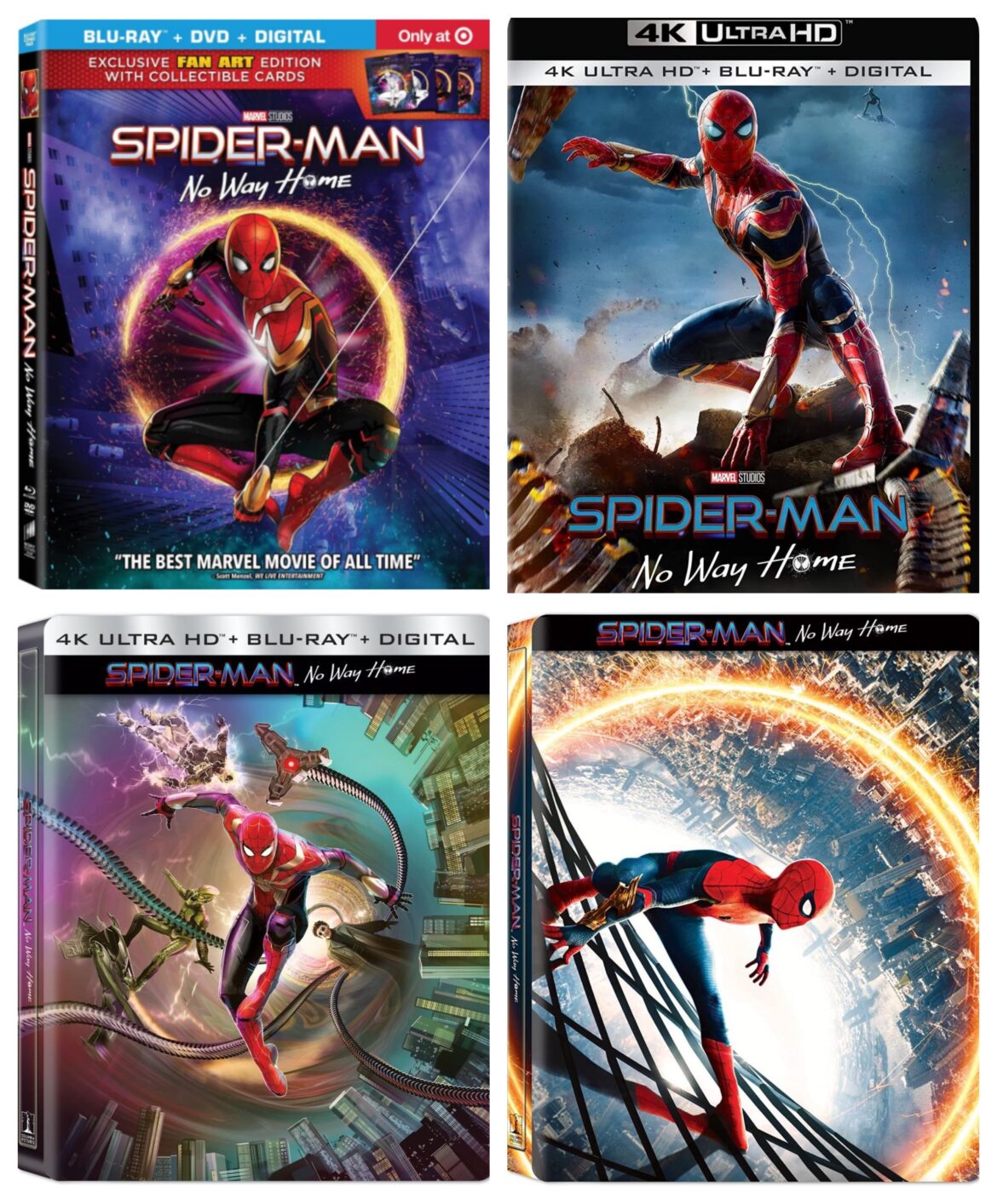 'SpiderMan No Way Home' Will Swing onto 4K Ultra HD,