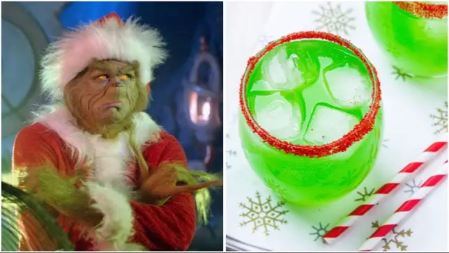 Boozy Grinch Punch To Serve On Your Next Holiday Party!