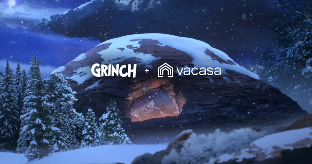 The New "Grinch Cave" Vacasa Rental is Every Whovians Holiday Dream