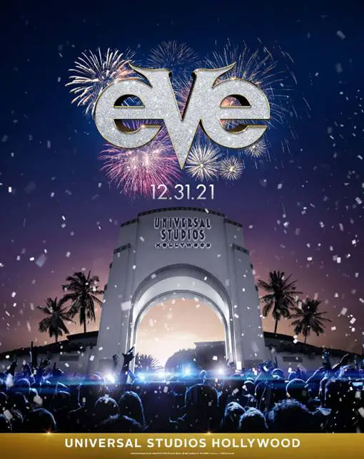 Ring in 2022 with EVE, Universal Hollywood’s Biggest New Year’s Celebration