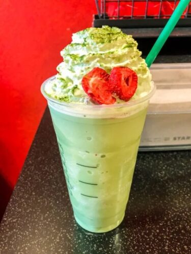 Grinch Frappuccino